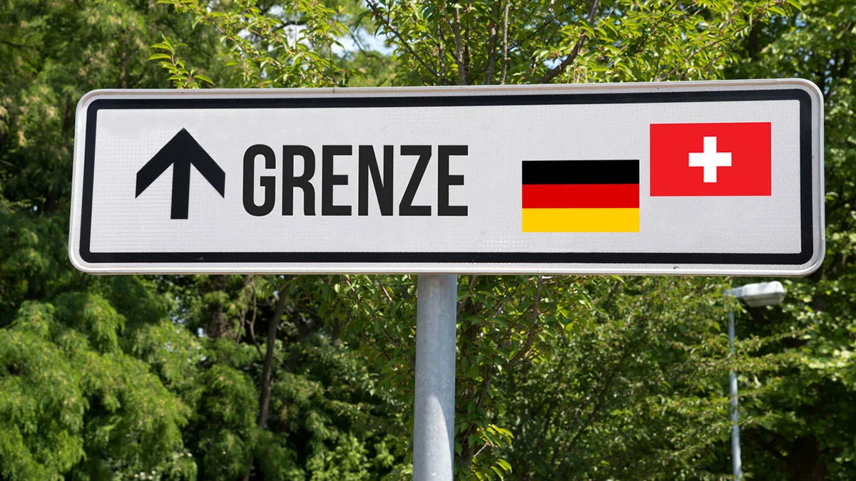 Schweiz Deutschland Grenze iStockStadtratte-1221598791 Schweiz Grenze