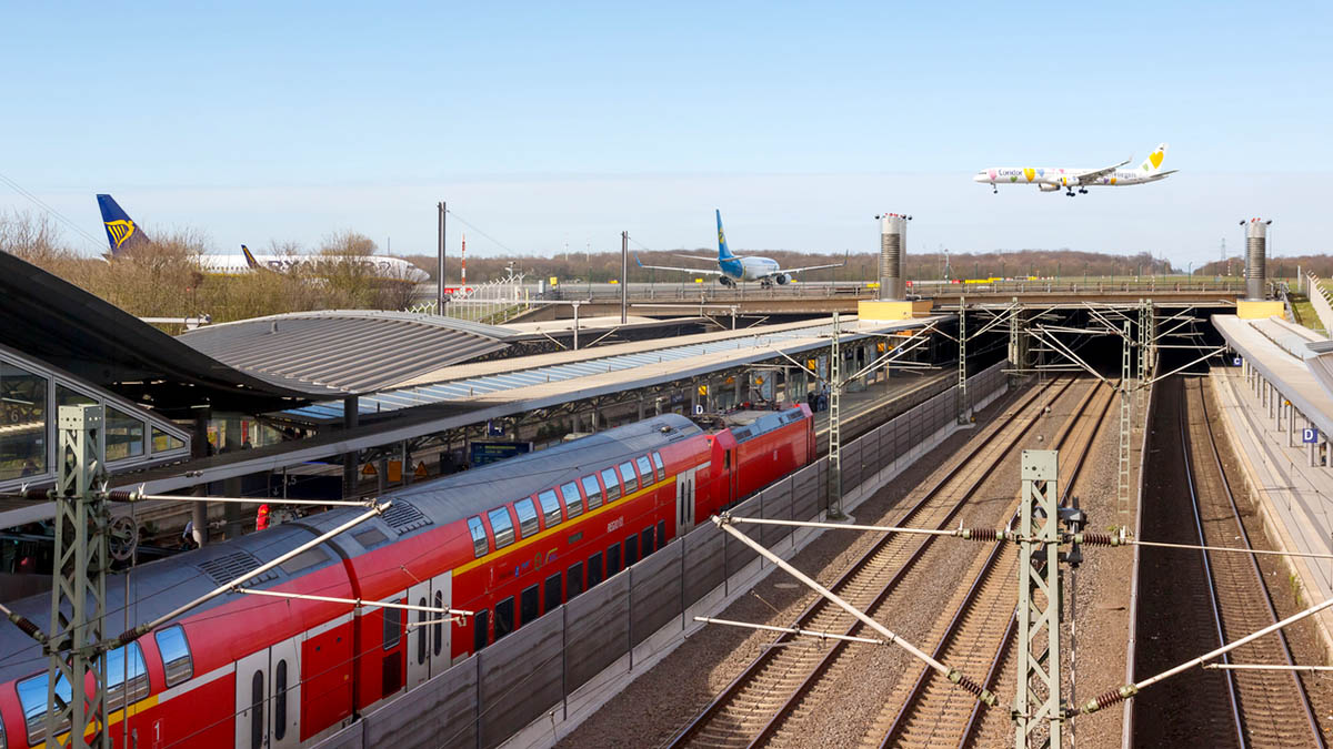 Bahn Flug Düsseldorf
