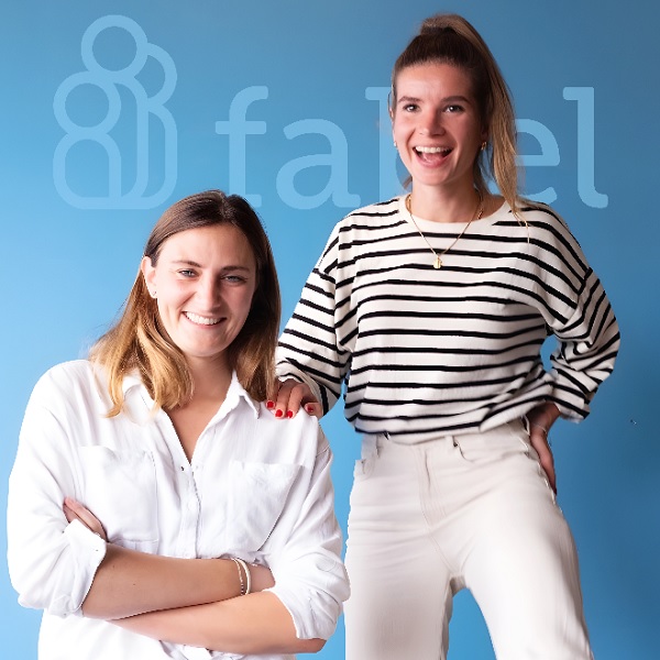 Fabel CEO & Co-Founder Alicia Faridi & Maximiliane Kugler