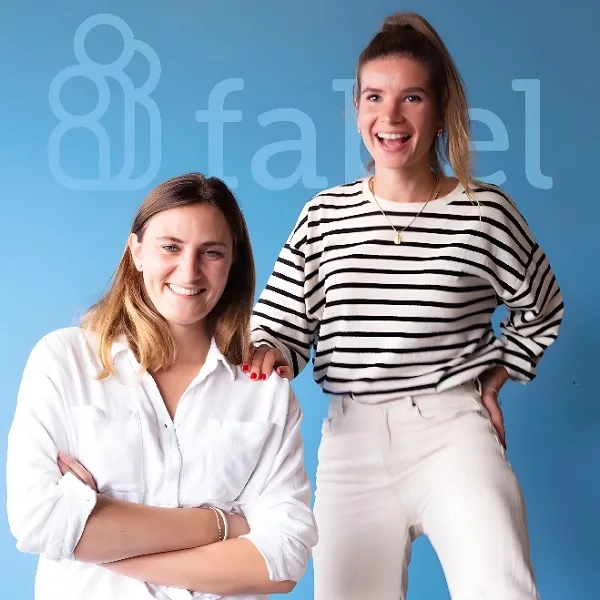 Fabel CEO & Co-Founder Alicia Faridi & Maximiliane Kugler