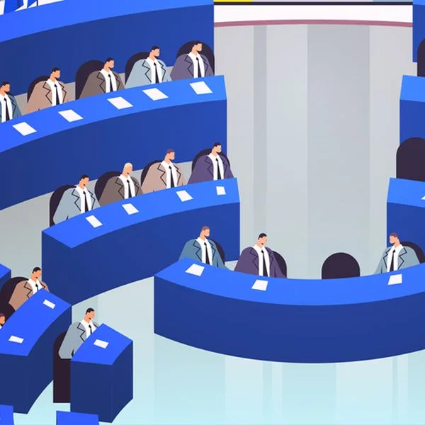 Plenum Sitzung Parlament Foto iStock gmast3r