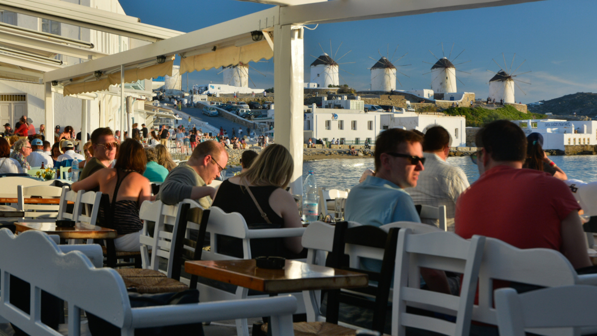 Griechenland Mykonos Bar
