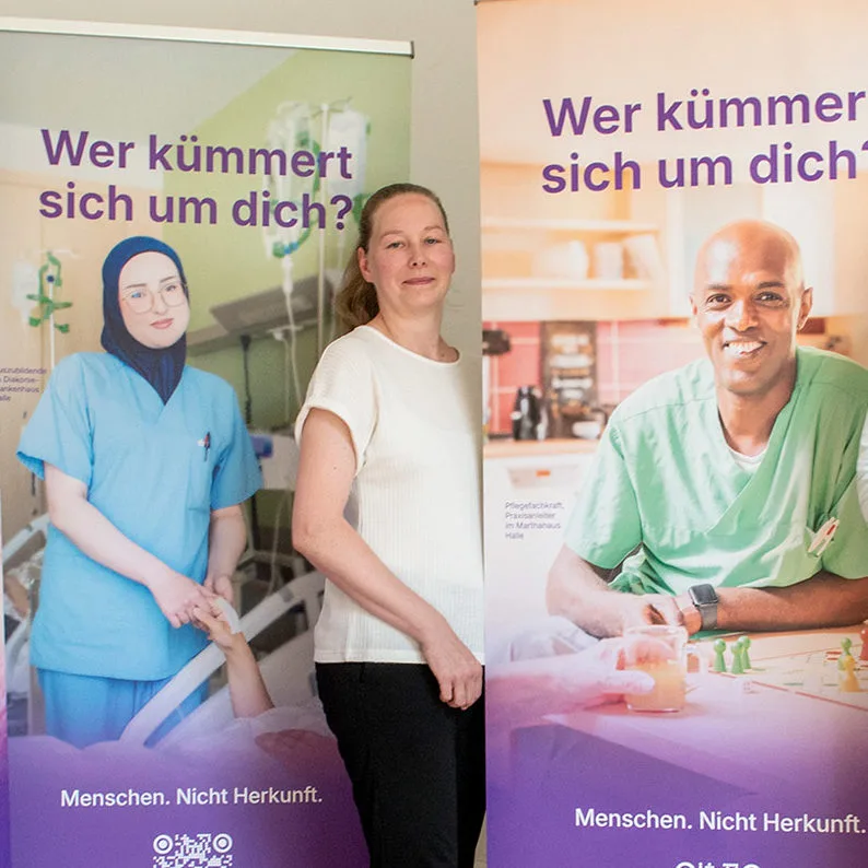 Kampagne WEr kümmert sich um dich? Menschen. Nicht Herkunft.