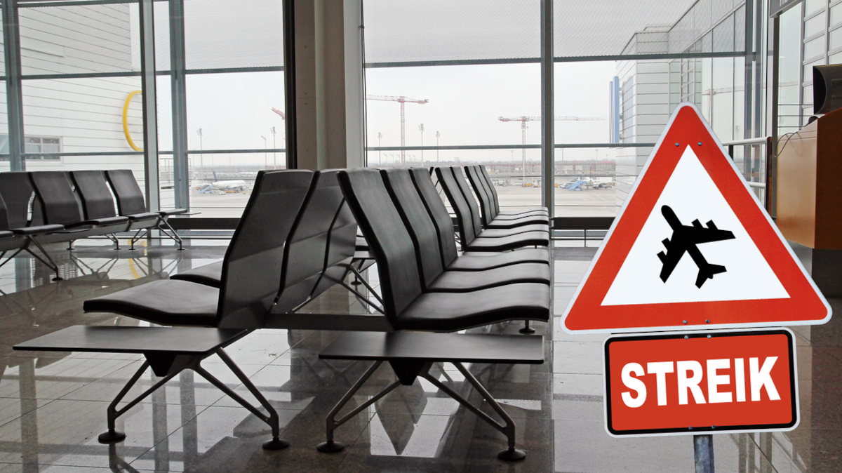 Streik Flughafen