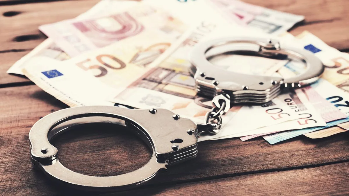 Betrug Handschellen Geld Foto iStock ronstik Betrug Kriminalität Handschellen Geld Foto iStock ronstik