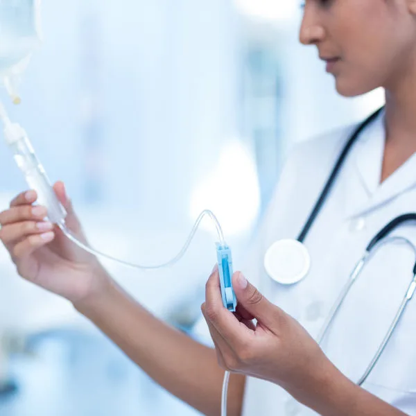 Infusion, Krankenhaus