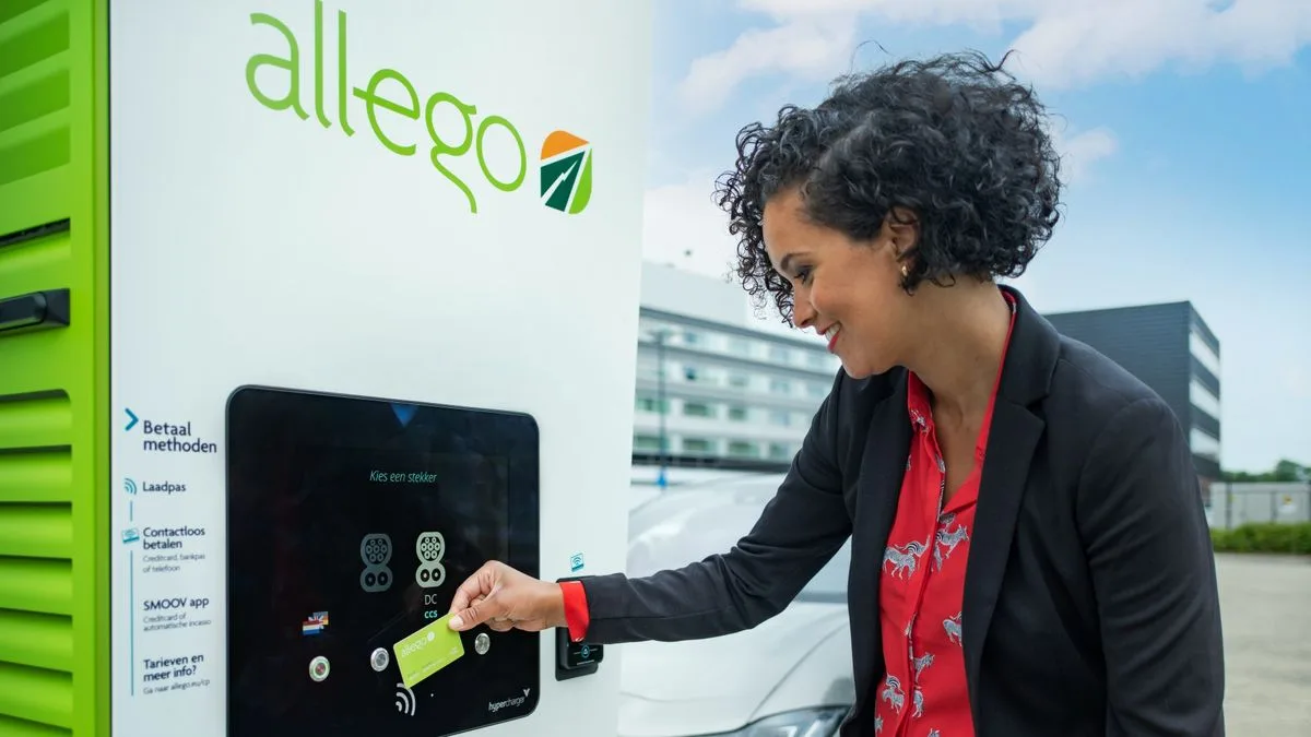 Allego Radisson ultra fast charging Foto Allego Radisson ultra fast charging Foto Radisson Hotel Group / Allego BV
