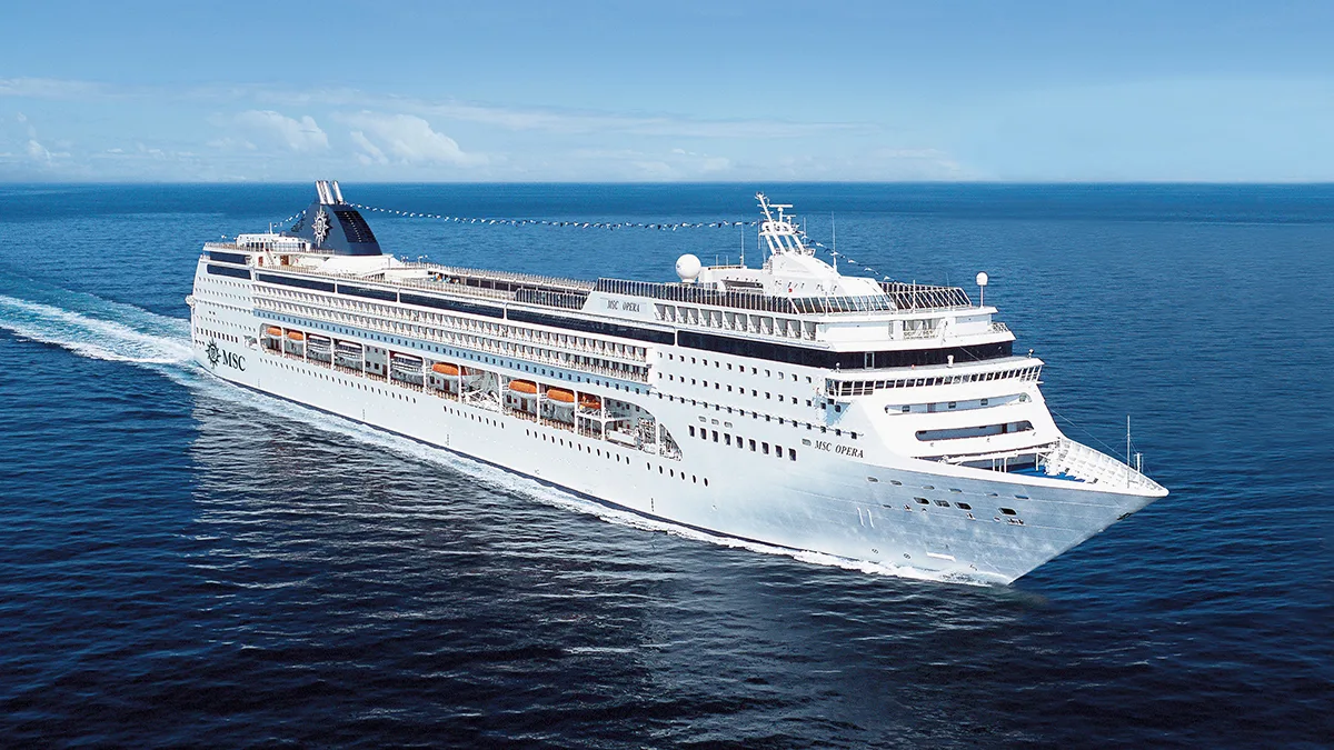 MSC Cruises Opera auf See Foto MSC MSC Cruises Opera auf See