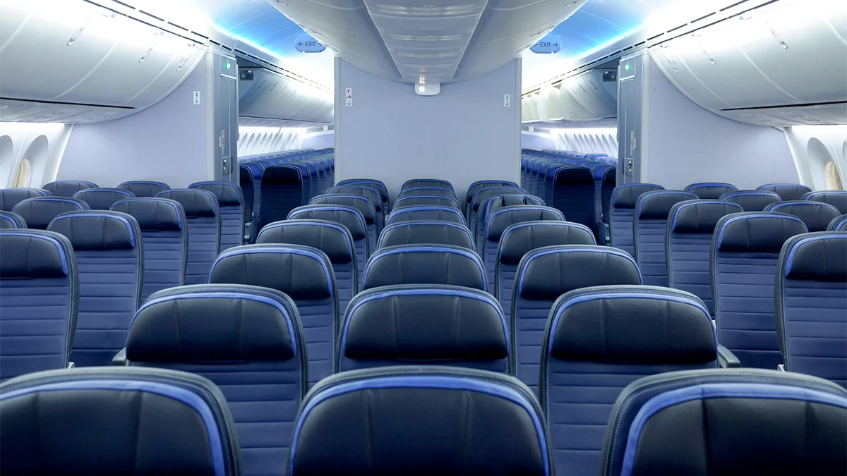 Boeing 787 Dreamliner leere Sitzreihen Foto iStock Martin Chavez Boeing 787 Dreamliner leere Sitzreihen Foto iStock Martin Chavez.jpg