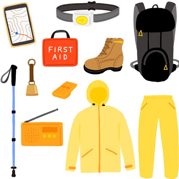 Wandern Gadgets Foto iStock-tunaco