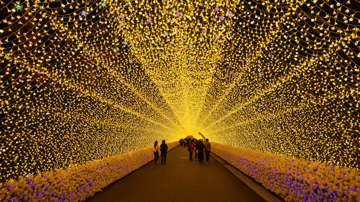 Japan Nabana no Sato Park Foto iStock Blue Sky 85