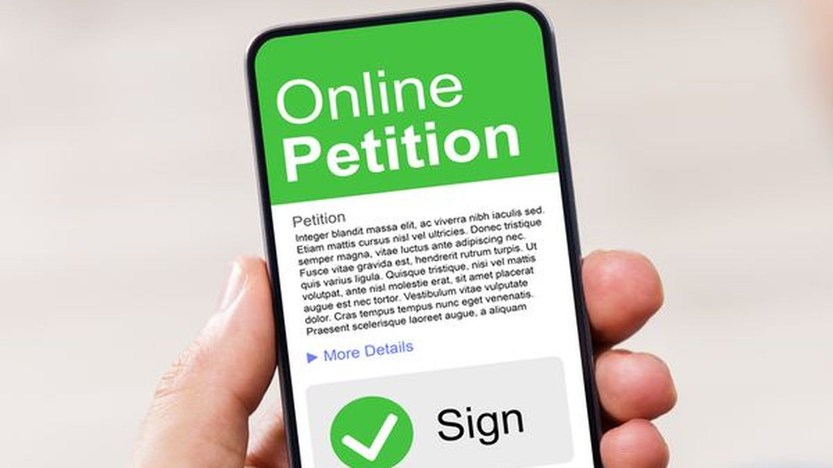 Onlinepetition Petition Quadrat Foto iStock AndreyPopov