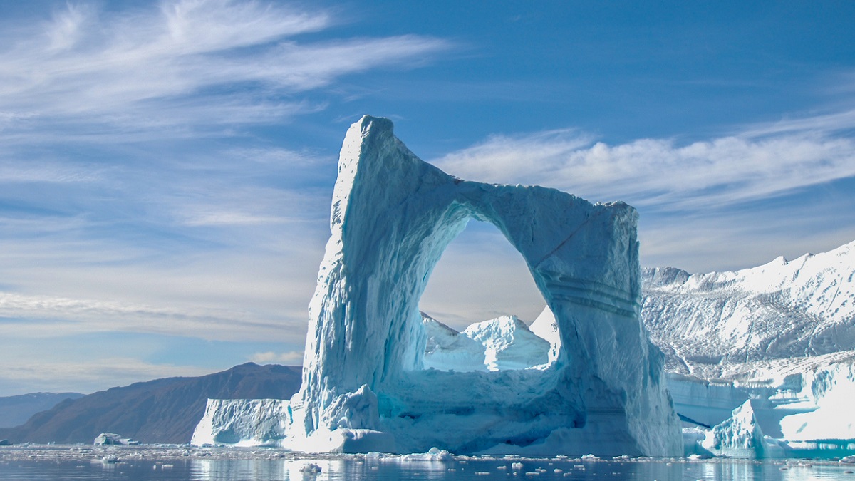 Grönland Eisberg Arch Foto HenriVdl