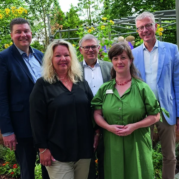 Einweihung des Therapie- und Sinnesgartens im Hospital zum Heiligen Geist Foto Hospital zum Heiligen Geist