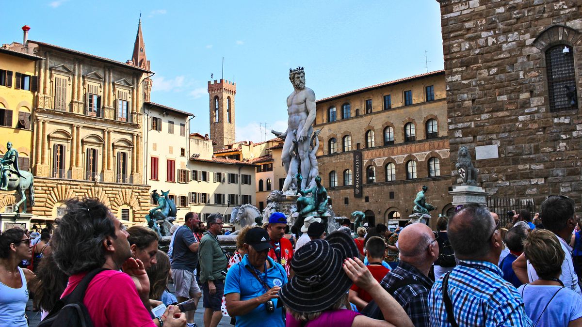 Florenz Overtourism Foto iStock Wirestock
