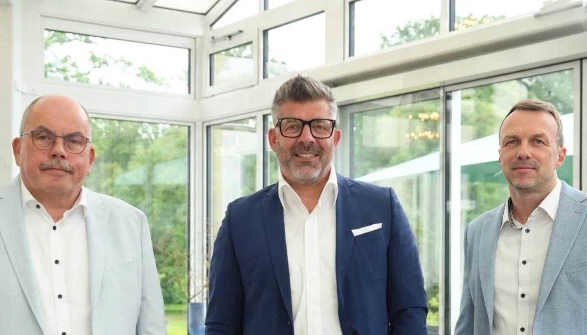 Die drei Geschäftsführer der Five E Group (v. l. n. r.): Michael Scharf, Gunnar Gust und Mario Reincke. Die drei Geschäftsführer der Five E Group (v. l. n. r.): Michael Scharf, Gunnar Gust und Mario Reincke