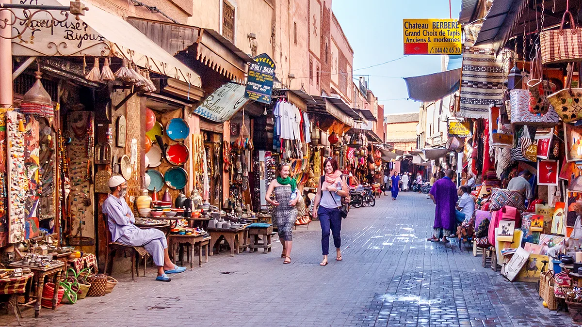 Marokko Marrakesch Souks Foto iStock KHellon Marokko Marrakesch Souks Foto iStock KHellon.jpg