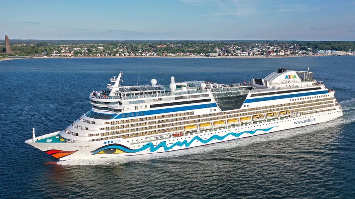 AIDA luna Kiel Foto Aida Cruises AIDA luna Kiel Foto Aida Cruises