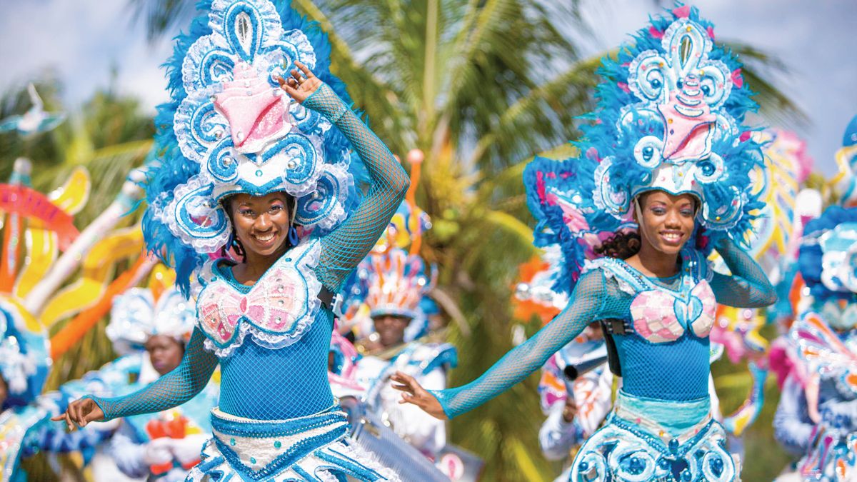Bahamas Junkanoo Nassau Paradise Island Foto Bahamas Tourist Office