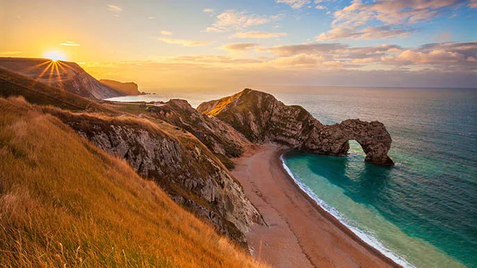 Suedengland© Shutterstock�Billy Stock Großbritannien Südengland Durdle Door an der Jurassic Coast