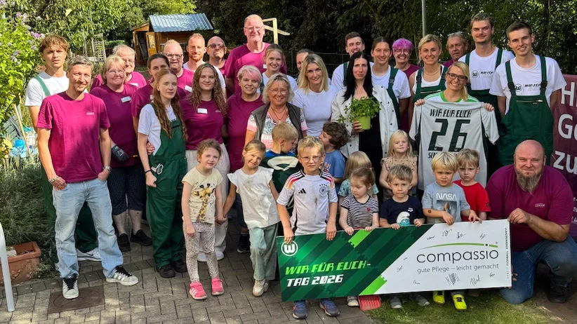 Generationengarten Compassio Zusammen etwas gestalten – etwa einen Garten – schweißt mehr zusammen und bietet guten Gesprächsstoff