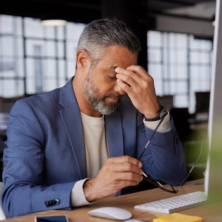 Druck Stress Sorgen