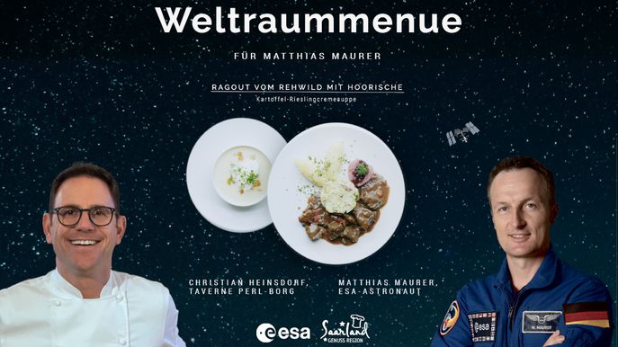LSG ISS Weltraummenue Foto LSG