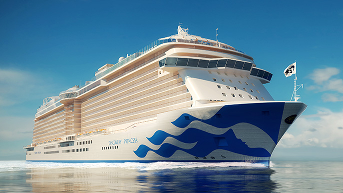 Princess Discovery Princess Rendering Foto Princess Cruises