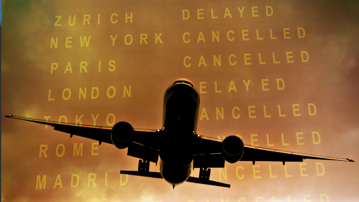 Flugverspätung