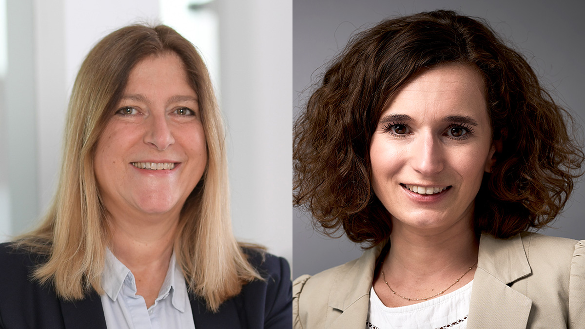 Nicola Eckert und Helen Schröder (v.l.)