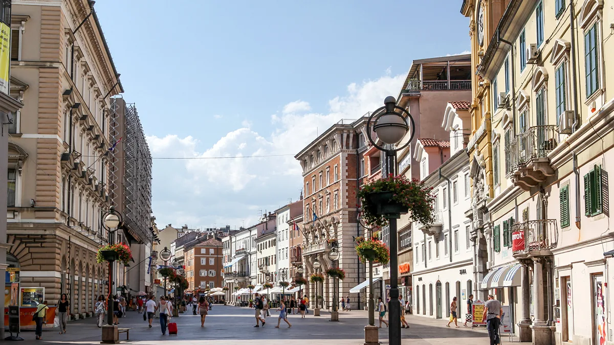 Kroatien Rijeka City Foto iStock stickytoffeepudding Kroatien Rijeka City Foto iStock stickytoffeepudding