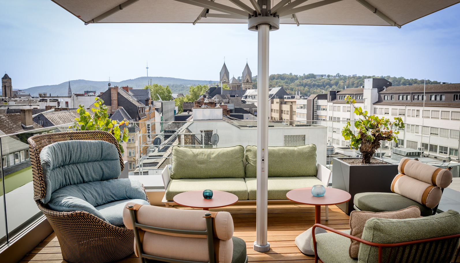 Rooftop Motel One Koblenz