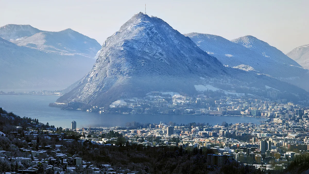 Lugano in inverno-© Enrico Boggia Lugano in inverno-© Enrico Boggia
