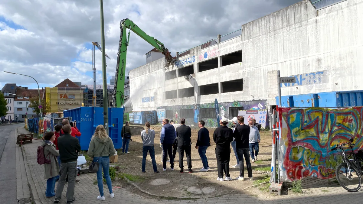Lindhorst Gruppe Johannishöfe Osnabrück Abbruchstart Lindhorst Gruppe Johannishöfe Osnabrück Abbruchstart