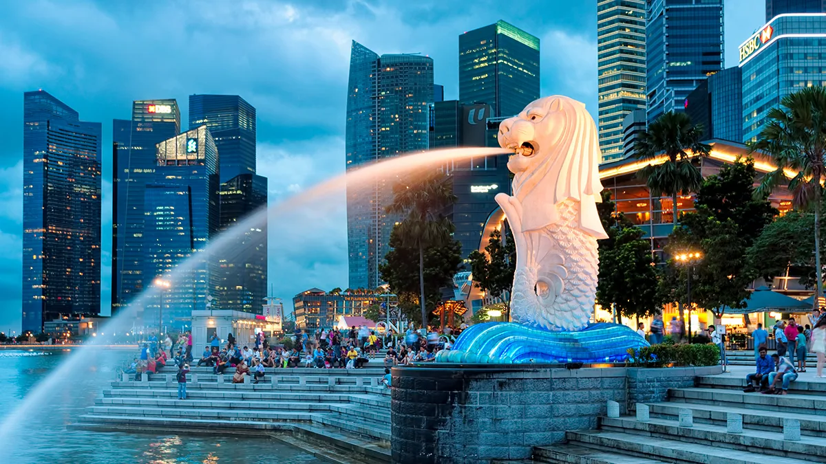 Singapur Merlion Foto iStock Vincent St Thomas Singapur Merlion Foto iStock Vincent St Thomas