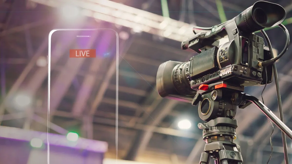 Online-Event hybrid Mice Streaming Foto iStock sommart Online-Event hybrid Mice Streaming Foto iStock sommart
