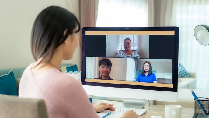 Videokonferenz Foto iStock ake1150sb