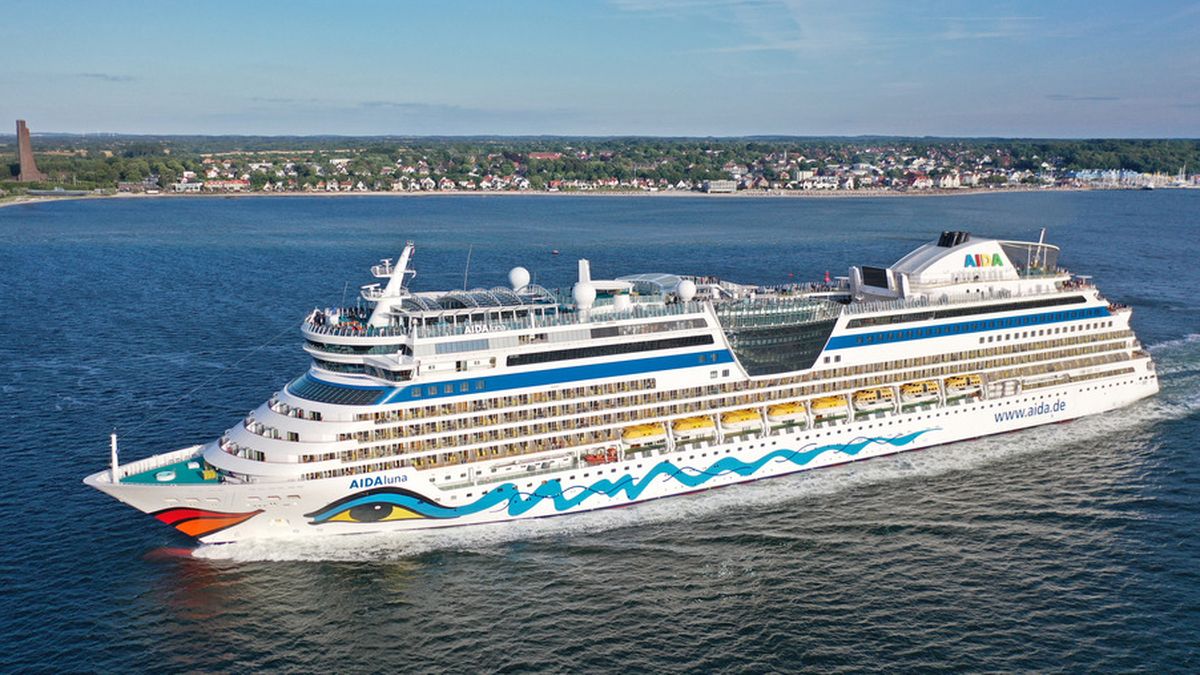 AIDA luna Kiel Foto Aida Cruises