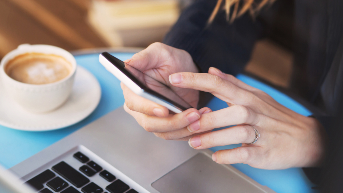 Smartphone Buchung
