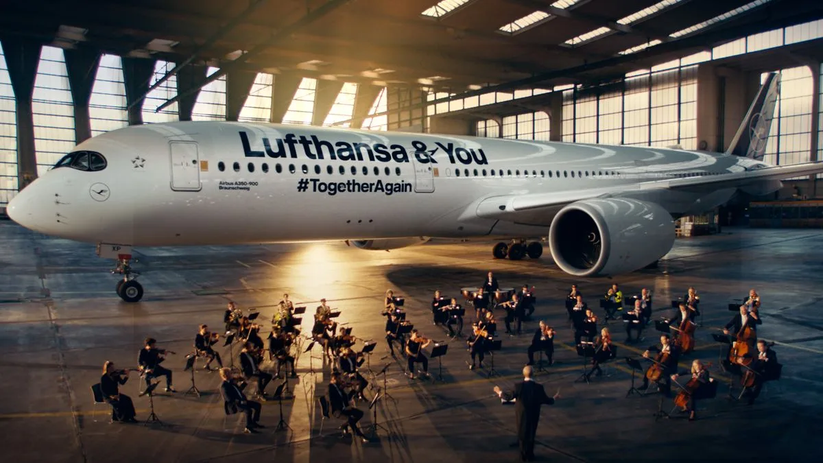 Lufthansa Marketing Orchesterfilm Foto Lufthansa Lufthansa Marketing Orchesterfilm Foto Lufthansa