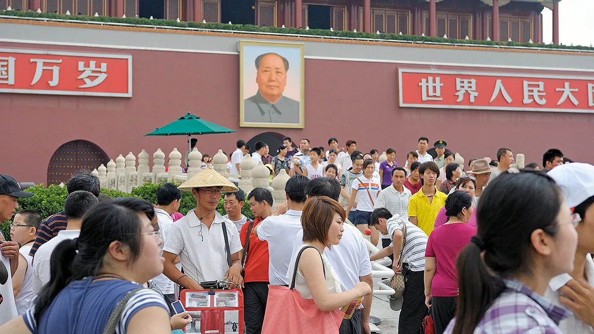 China Peking Eingang Verbotene Stadt Foto iStock Jacus China Peking Eingang Verbotene Stadt
