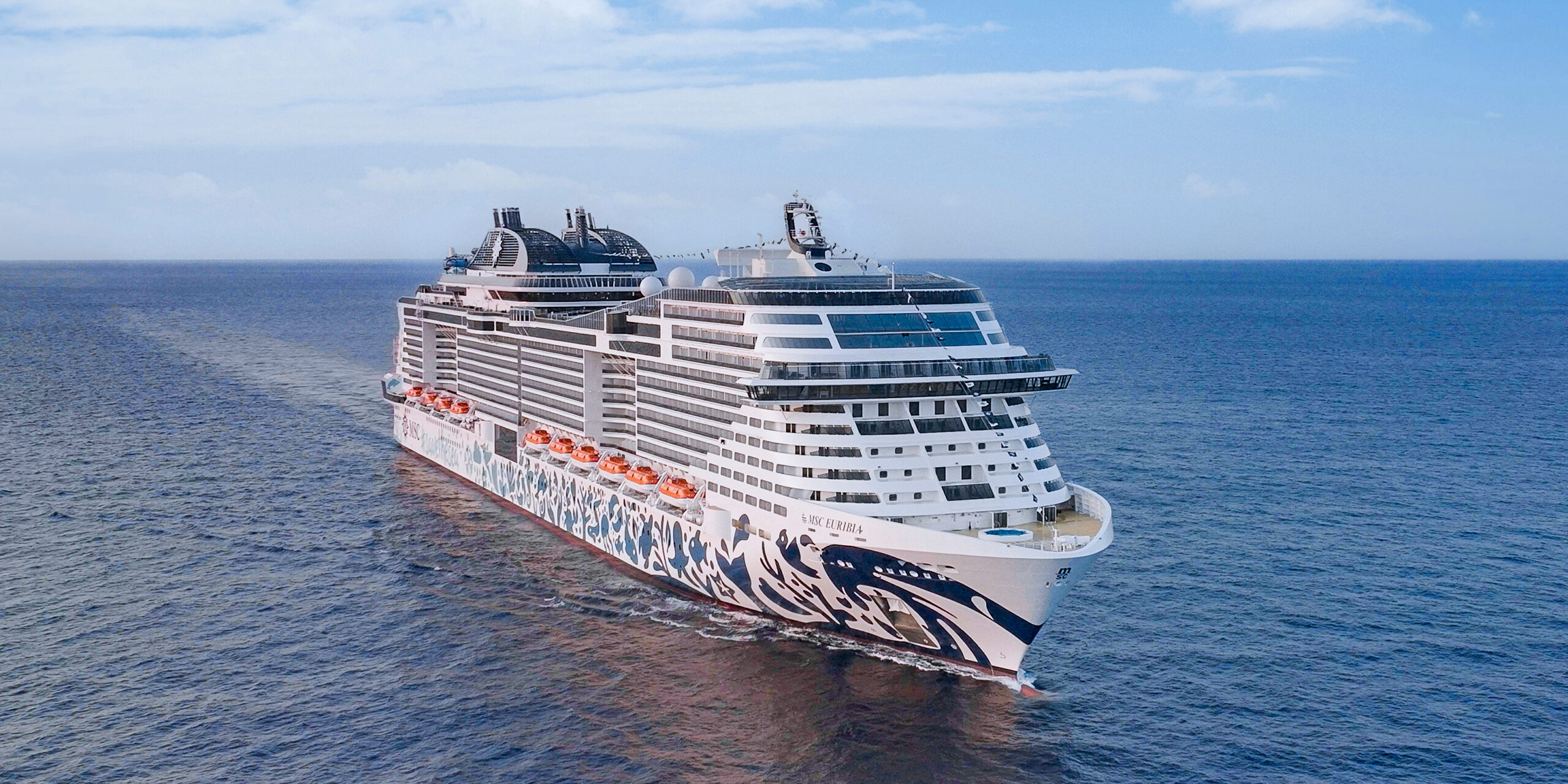 Die MSC Euribia fährt im Winter 2027/28 entlang der Kanarischen Inseln