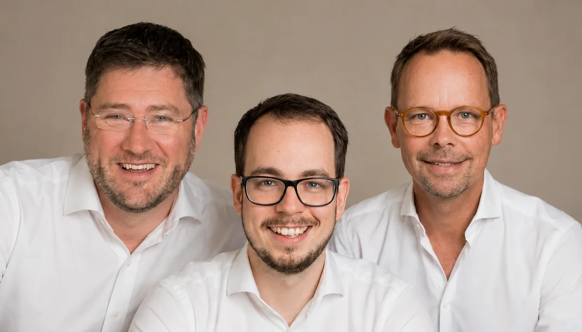 89f7acde93f7-LIKESTAY-Founder Max Luscher, Constantin Rehberg, Andreas Brennfleck (v.l.n.r) Gründer der Hotelmarke Likestay