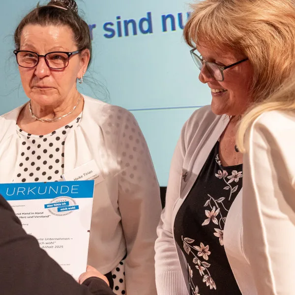 Kirsten Lehmann Preisverleihung Landessiegel Sachsen-Anhalt