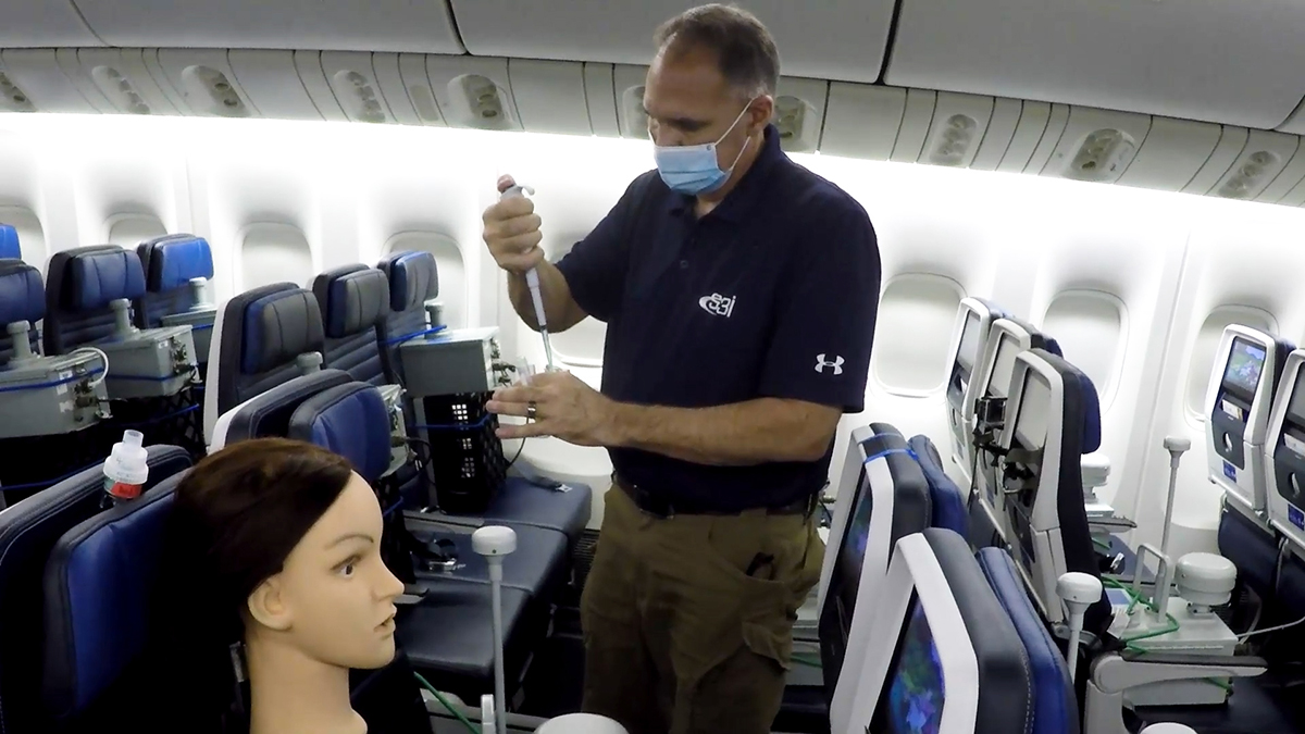 United Airlines Studie zu Luftströmen Corona Foto United Airlines.jpg