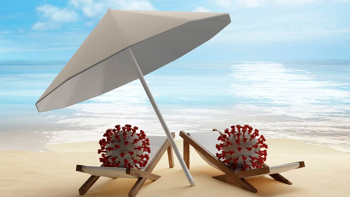 Corona Reise iStock CrailsheimStudio-1219438565 Corona Liegestühle Sonnenschirm