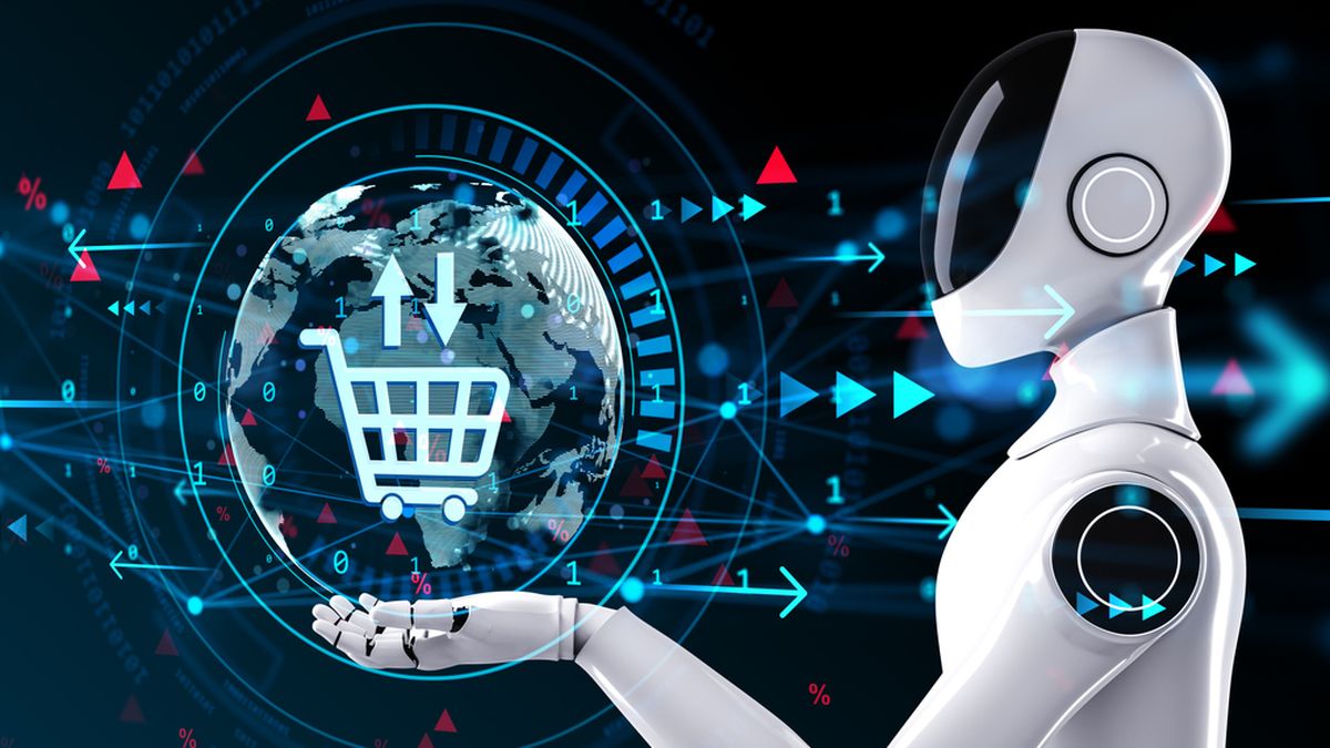 KI Roboter Einkauf Beratung Foto iStock Peshkov