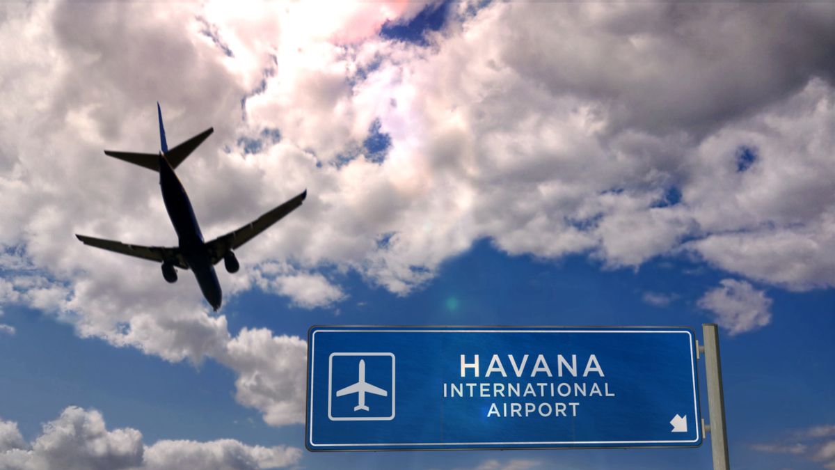 Kuba Havanna Flughafen