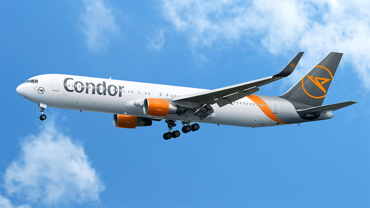 Condor Boeing 767 Langstrecke Foto Condor