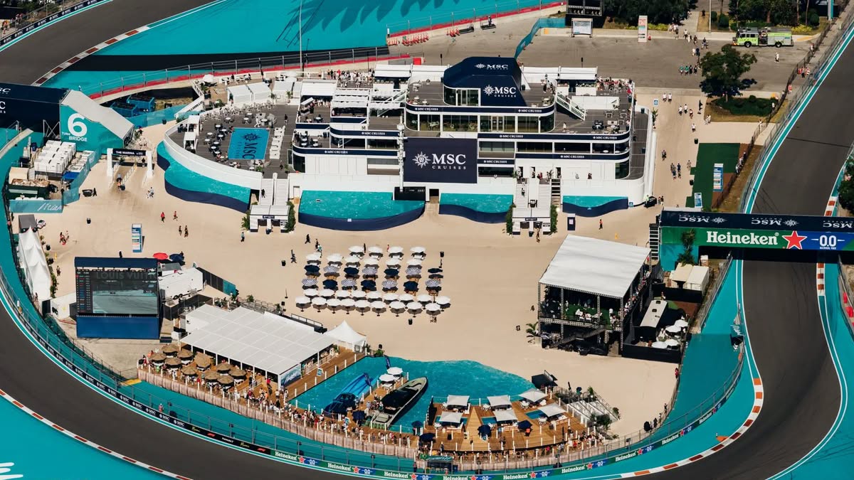 MSC Yacht Club Formel 1 Miami Foto MSC Cruises